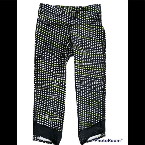 Under Armour patterned crop leggings, size XS - Picture 1 of 5